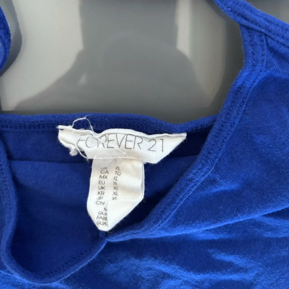 Forever 21 Blue Tank Top - Picture 3 of 6